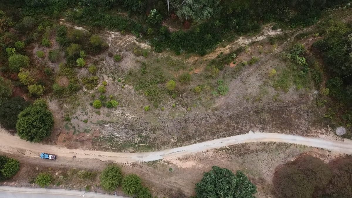 Drone panorama — Hunnicutt Food Forest site